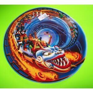 Hurricane Inner Round Translite Animation Art Sheet Original NOS Rollercoaster